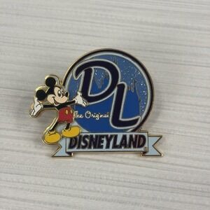 Disneyland DL Letters Disney 3D The Original Mickey Mouse Pin 16900